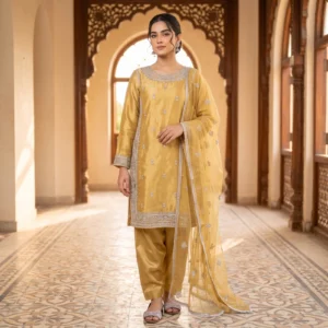 Gold Hand Made 3-Piece Suit
