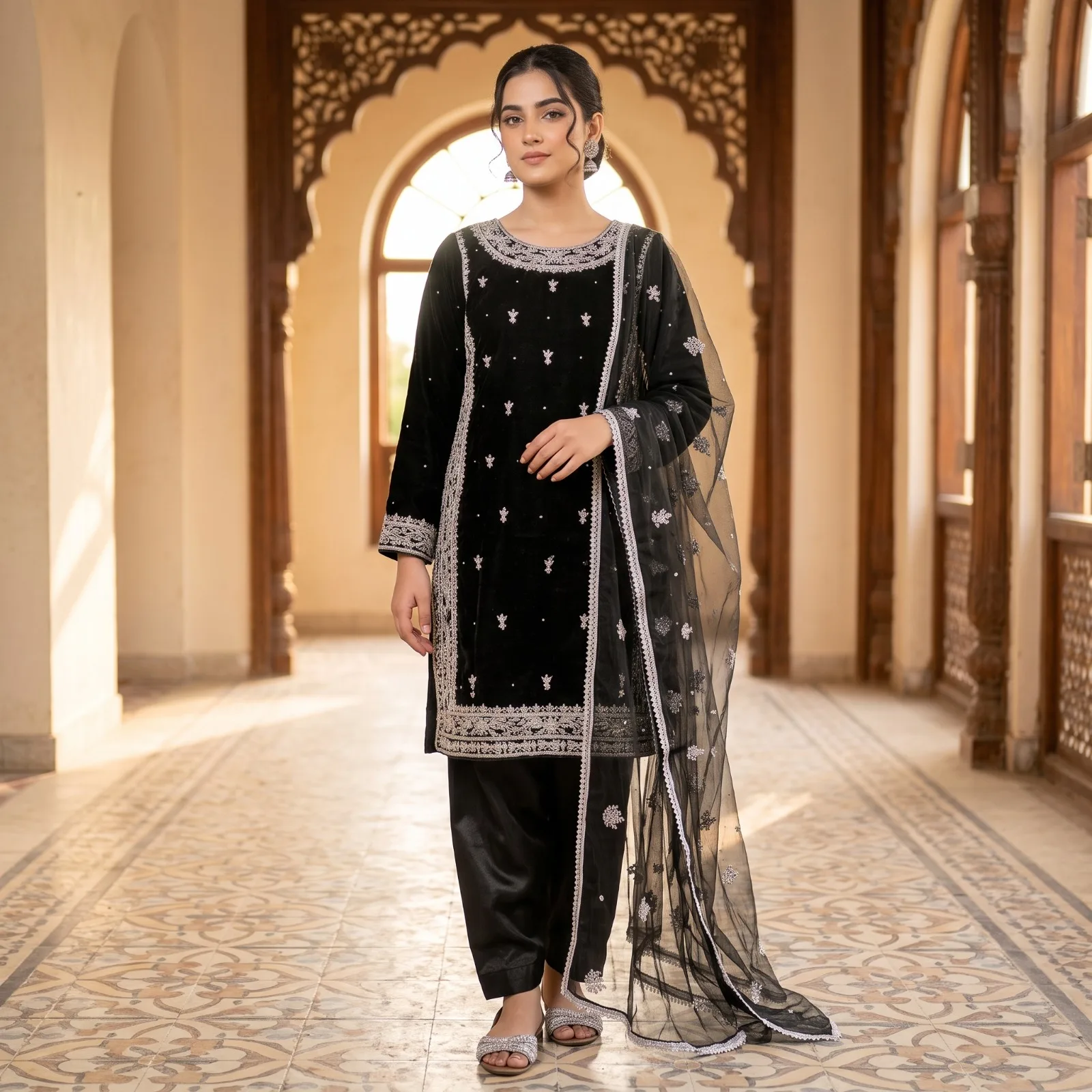 Black Hand Made 3-Piece Suit Black Hand Made 3-Piece Suit